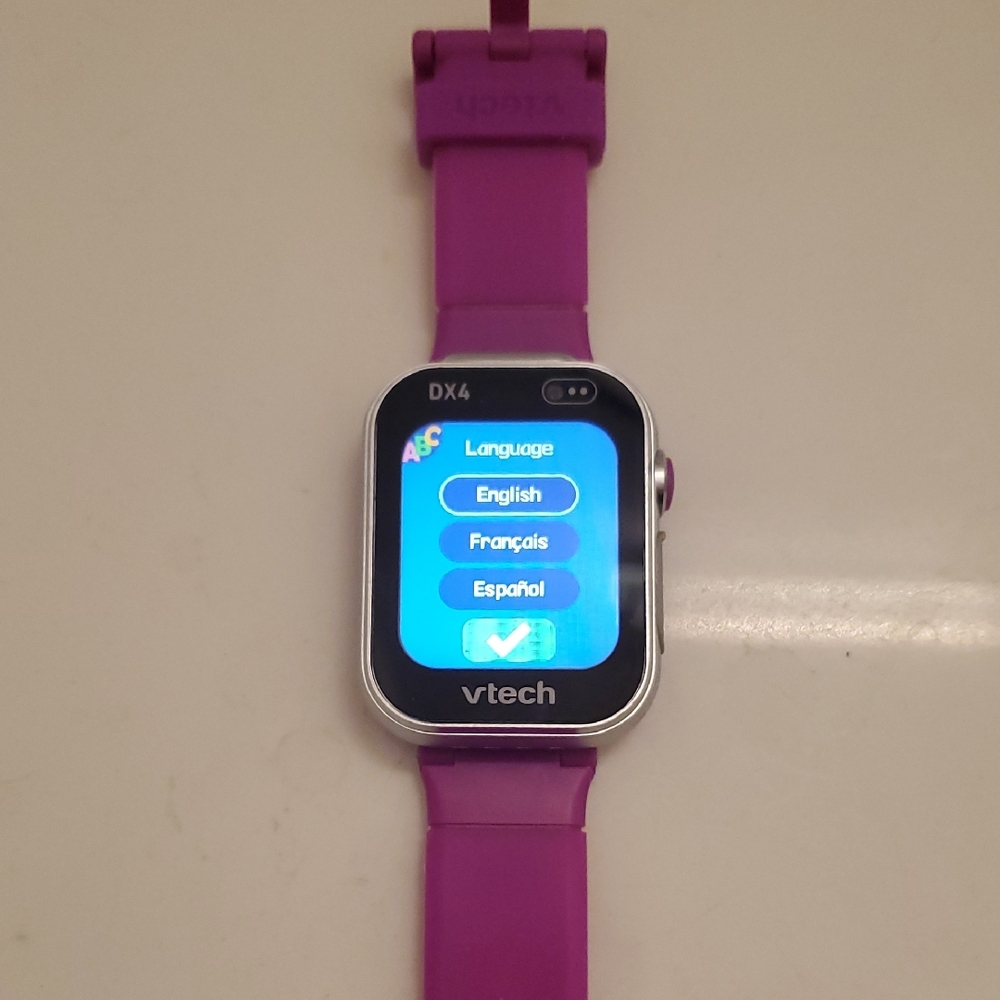 vTech KidiSmart DX4 Purple Smartwatch